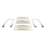 Maxima Gastro Servierwagen Edelstahl - 3 Regale – Bild 5