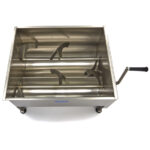 Maxima Gastro Fleischmixer - 60 l - 55 kg Fleisch - Doppelachse - Manuall – Bild 6