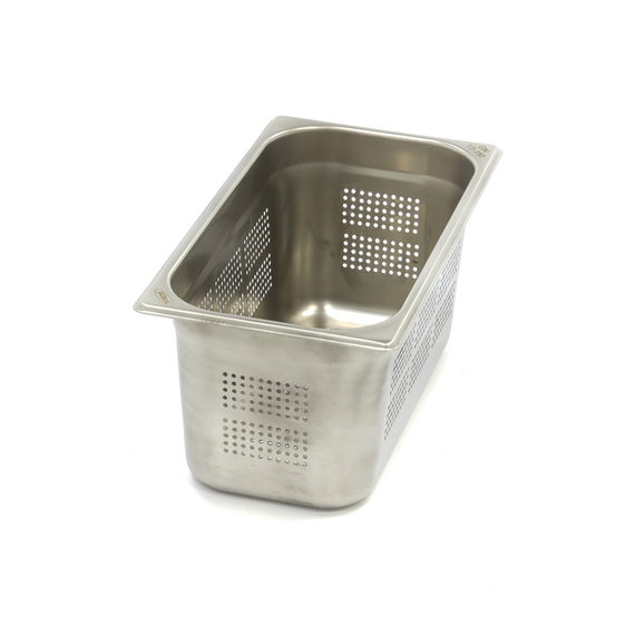 sp-productfoto-001-61656ebe7c50a.jpg Maxima Gastro Gastronormbehälter - 1/3 GN - 15 cm Tief - Edelstahl - Perforiert – Bild 1