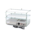 Maxima Gastro Wärmevitrine - 50 l - 55 cm - 2 Regale – Bild 6