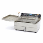 Maxima Gastro Fritteuse - 20 l - 1 Korb - mit Ablasshahn – Bild 2