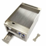 Maxima Gastro Grillplatte - Gerillt - Einzeleinheit - 60 cm Tief - Elektrisch – Bild 5