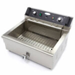 Maxima Gastro Fritteuse - 20 l - 1 Korb - mit Ablasshahn – Bild 8