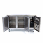 Maxima Gastro Kühltisch - 136 cm - 2 Türen – Bild 2