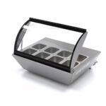 Maxima Gastro Saladette - 67 l - inkl. 8 x 1/6 GN - Tischplatte – Bild 7
