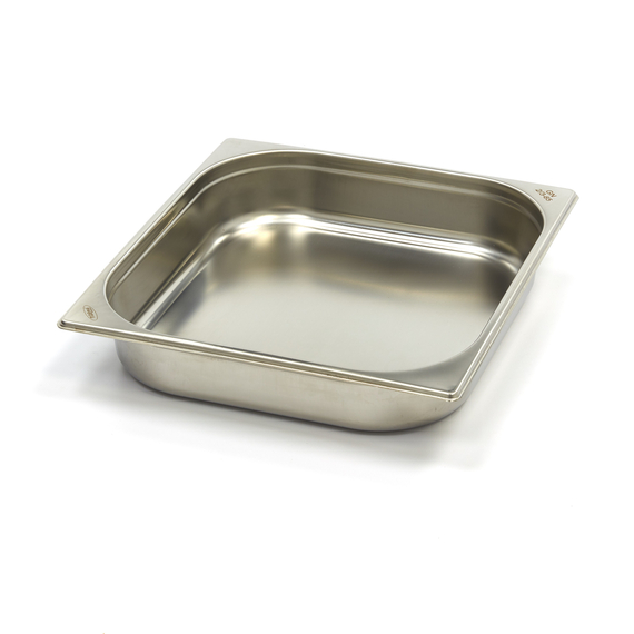 sp-productfoto-055.jpg Maxima Gastro Gastronormbehälter - 2/3 GN - 6,5 cm Tief - Edelstahl – Bild 1