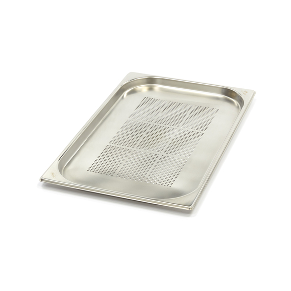 sp-productfoto-062.jpg Maxima Gastro Gastronormbehälter - 1/1 GN - 2 cm Tief - Edelstahl - Perforiert – Bild 1