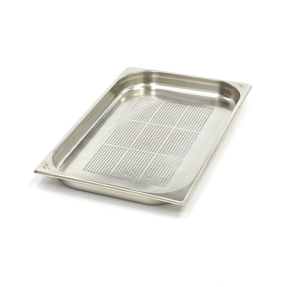 sp-productfoto-063.jpg Maxima Gastro Gastronormbehälter - 1/1 GN - 4 cm Tief - Edelstahl - Perforiert – Bild 1
