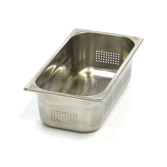 sp-productfoto-087.jpg Maxima Gastro Gastronormbehälter - 1/3 GN - 10 cm Tief - Edelstahl - Perforiert – Bild 1