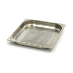 Maxima Gastro Gastronormbehälter - 2/3 GN - 4 cm Tief - Edelstahl - Perforiert