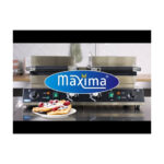 Maxima Gastro Waffelmacher - 4 Stück - Quadrat - Doppelte – Bild 9